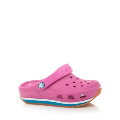 Crocs Girl's pink moulded 'Crocs'